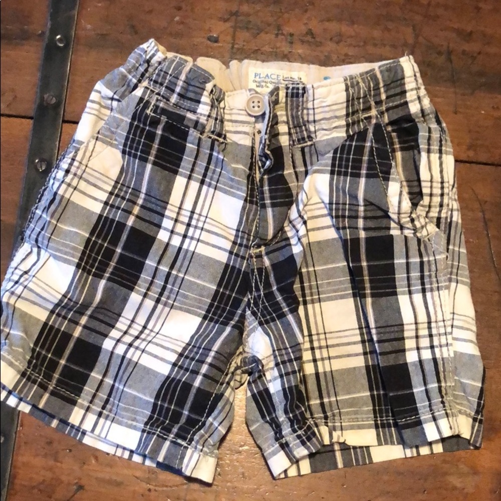 Plaid shorts
